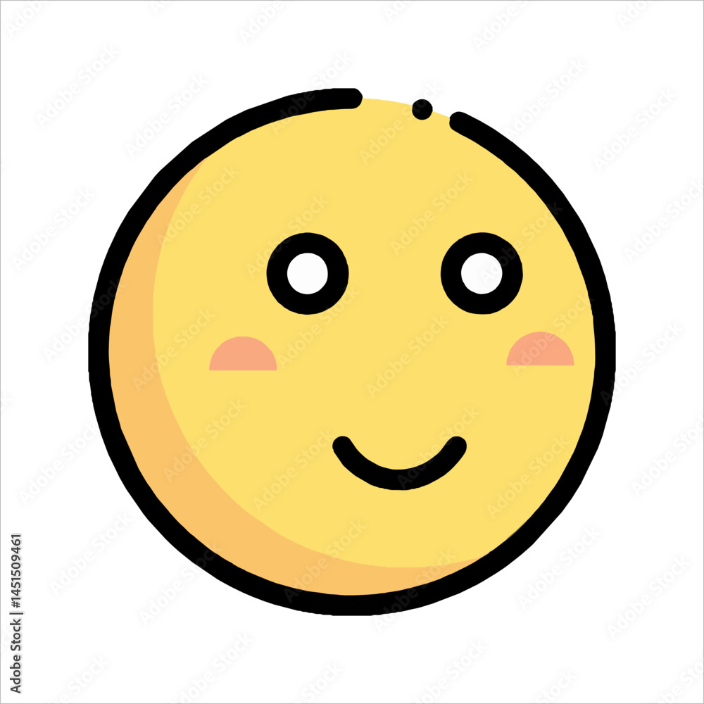 Fototapeta premium happy smiley face