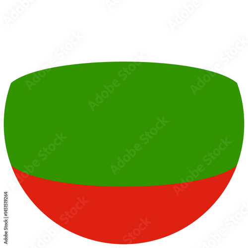 Free Download Geometric figure of the flag of Bulgaria in the form of a sphere. The concept of statehood - GFXLoad