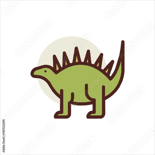tyrannosaurus dinosaur vector illustration
