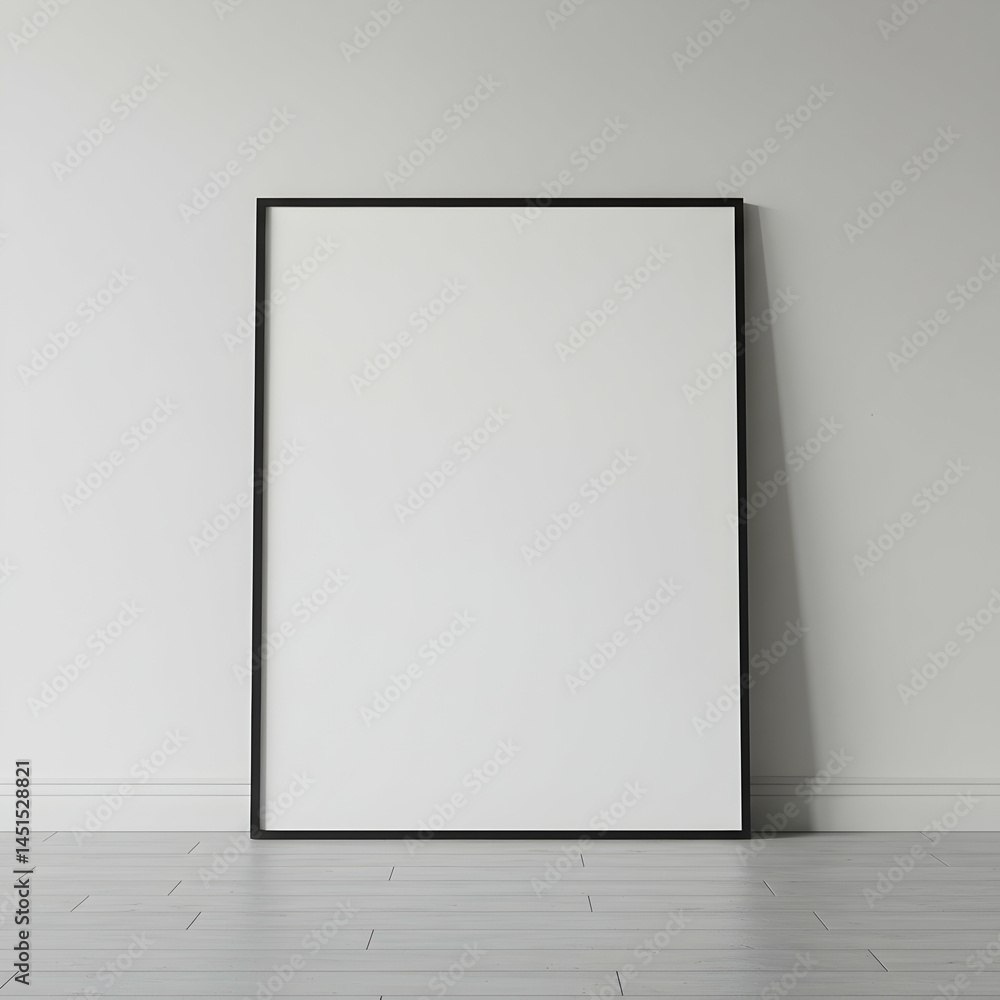 Modern Black Frame Mockup Perfect for showcasing your artwork prints and designs minimalist interior design element easy to use and customize Modern Black Frame Mockup Perfect for showcasing your artwork prints and designs minimalist interior design element easy to use and customize