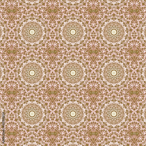 New style fabric pattern, floral wallpaper pattern background design, abstract fabric pattern