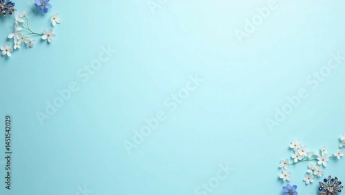 christmas background with snowflakes