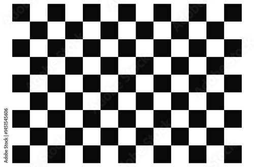 Black and white checkerboard pattern background. Classic black and white checkerboard pattern with high contrast and geometric design, 