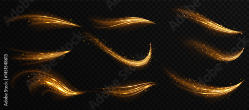 Cold wind texture flows with icy translucent waves. Glowing stripes twist smoothly in speed-of-light illusion. Holiday breeze effect simulates fresh winter air flow. Vector snow swirl spins