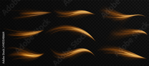 Cold wind texture flows with icy translucent waves. Glowing stripes twist smoothly in speed-of-light illusion. Holiday breeze effect simulates fresh winter air flow. Vector snow swirl spins
