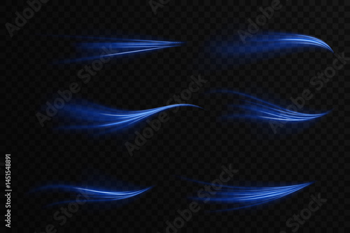 Fresh air effect flows from invisible cooling source. Spinning stripes create illusion of constant light motion. Christmas wind texture adds shimmer to banners and ads. Rotational glow lines simulate