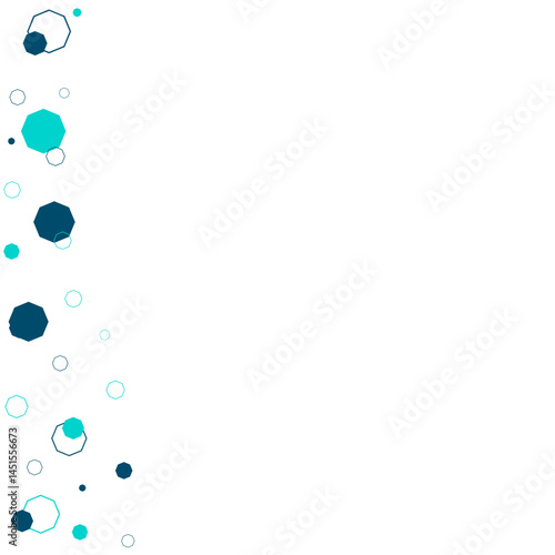 Octagonal Decorative Business Shape