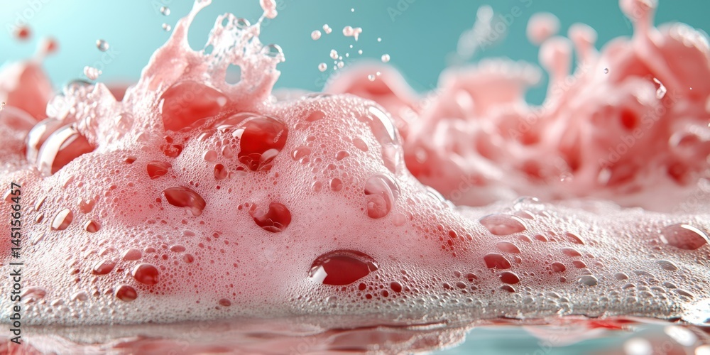 Fototapeta premium Bath bubbles banner