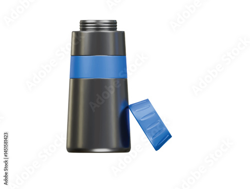 tea flask icon 3d illustration render