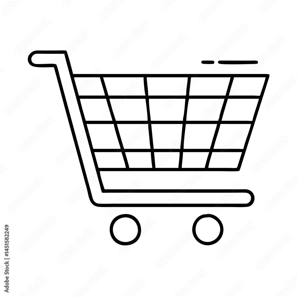 shopping cart with wheels icon, shopping cart with wheels line art - simple line art of shopping cart with wheels, perfect for shopping cart with wheels logos and icons shopping cart with wheels icon, shopping cart with wheels line art - simple line art of shopping cart with wheels, perfect for shopping cart with wheels logos and icons