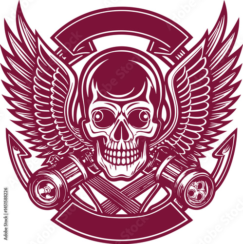 skull society is a hardcore biker club the client