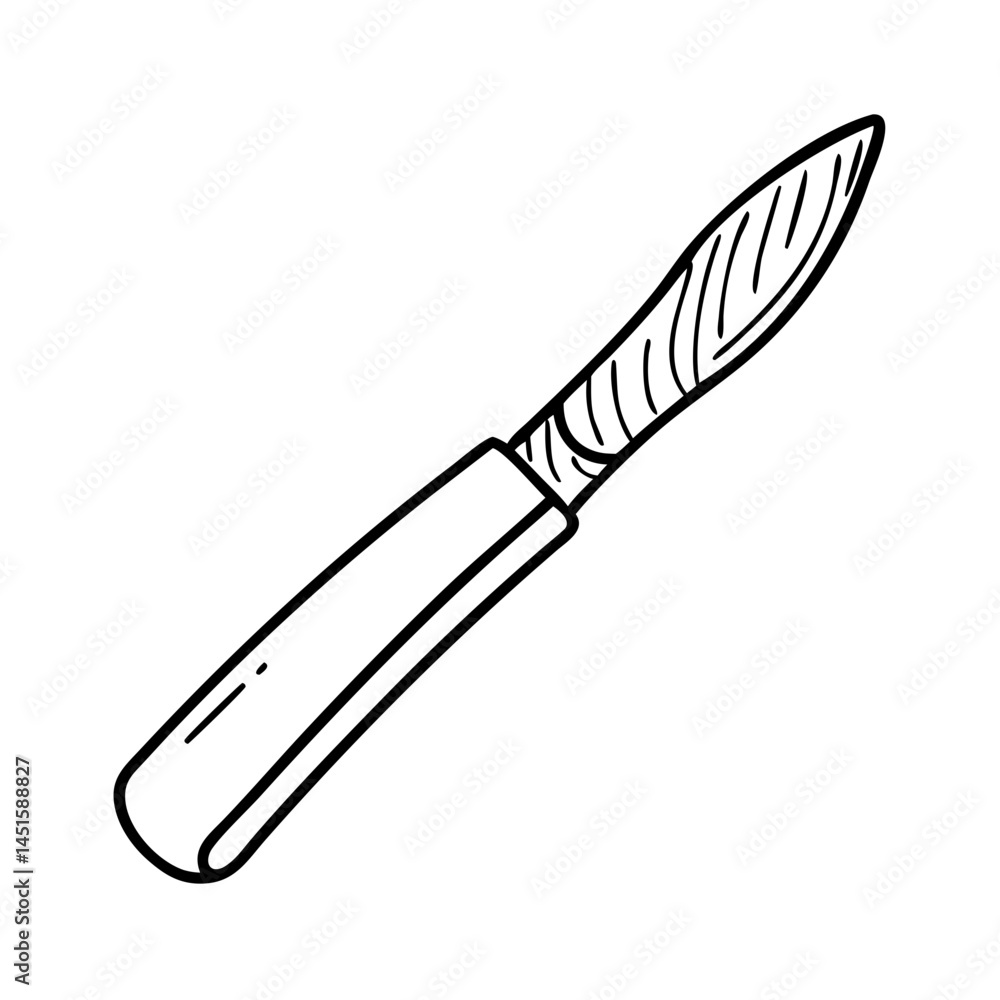 wood carving knife icon, wood carving knife line art - simple line art of wood carving knife, perfect for wood carving knife logos and icons wood carving knife icon, wood carving knife line art - simple line art of wood carving knife, perfect for wood carving knife logos and icons
