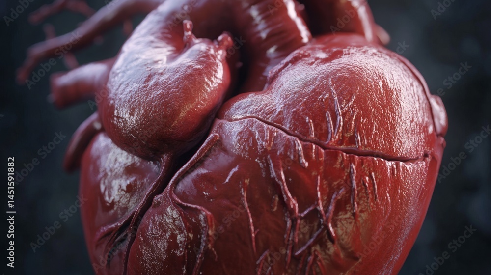 Close-up of a Heart Valve in Dynamic Motion Illustrating the Rhythm of Life