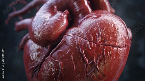 Close-up of a Heart Valve in Dynamic Motion Illustrating the Rhythm of Life