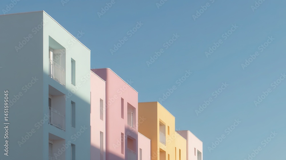 Modern Minimalist Architecture with Gradient and Geometric Rhythm in Crisp Noon Sunlight – Urban Vector Illustration for City Promotion, Digital Backgrounds, and Contemporary Design
Modern Minimalist Architecture with Gradient and Geometric Rhythm in Crisp Noon Sunlight – Urban Vector Illustration for City Promotion, Digital Backgrounds, and Contemporary Design
