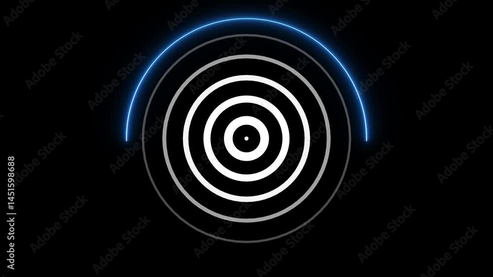 neon circle radar and neon rotation icon. Looped animation neon radar icon on a transparent background. radio waves animation. Glowing neon radar radio icon. neon circle radar and neon rotation icon. Looped animation neon radar icon on a transparent background. radio waves animation. Glowing neon radar radio icon.