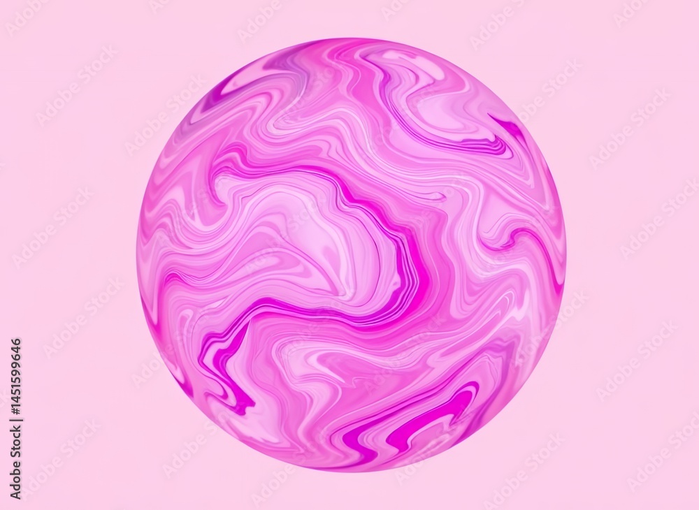 Bubbling Pastel Marble in Soft Pink Bubbling Pastel Marble in Soft Pink
