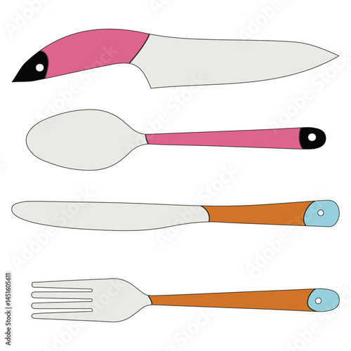 Kitchen Tools Vector illustration Design Cooking tools vector