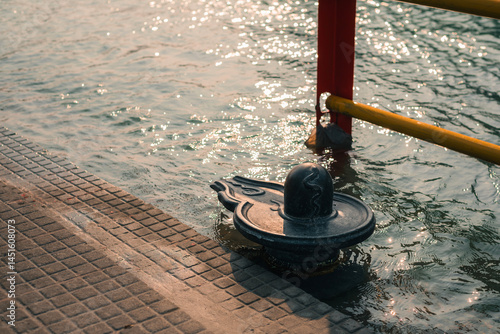 Shivling in river Ganga