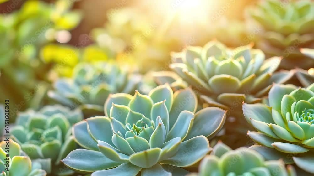 Succulent Plants Close-up under Sunlight Succulent Plants Close-up under Sunlight