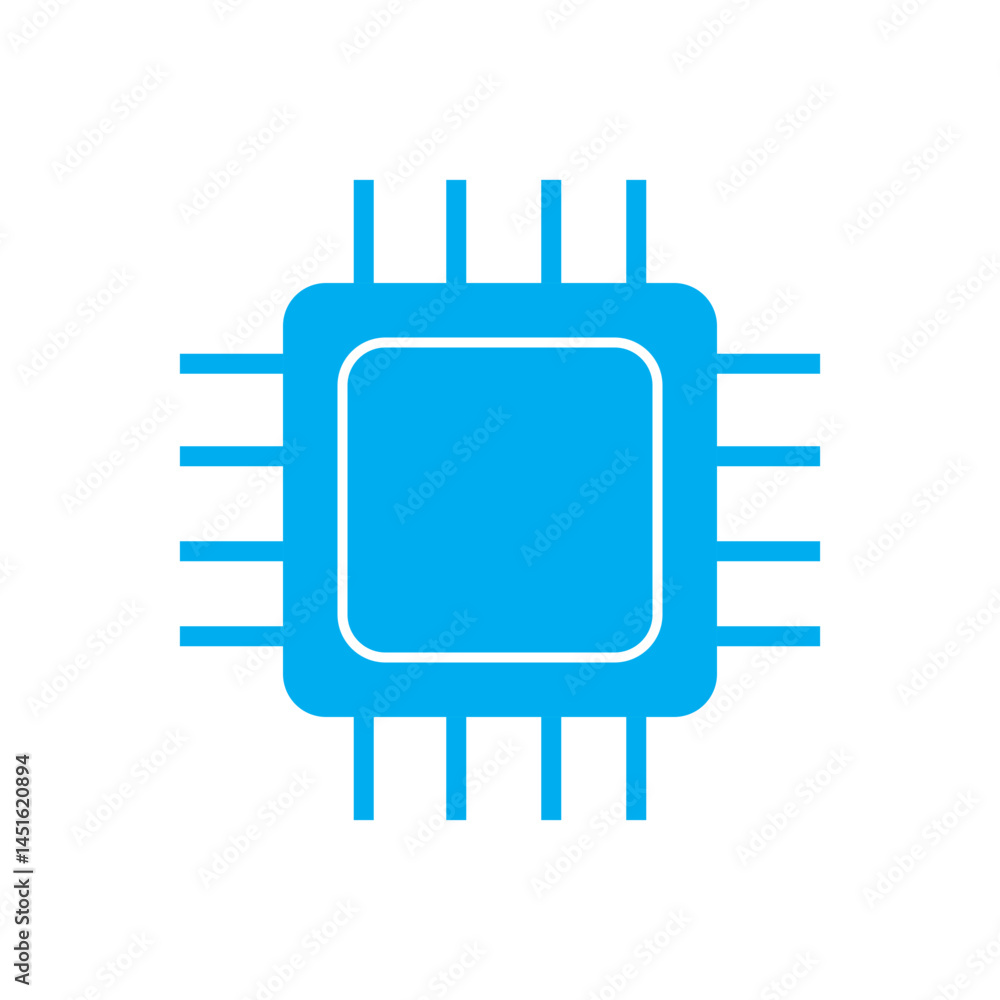 circuit board colored icon circuit board colored icon