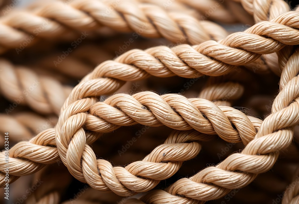 close up of a bunch of rope close up of a bunch of rope