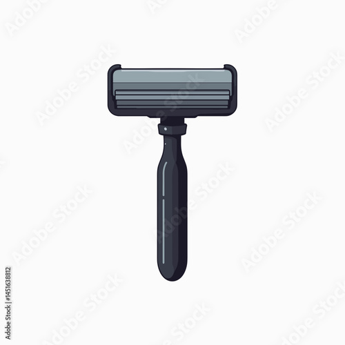 shaving brush with black handle  mens grooming tool