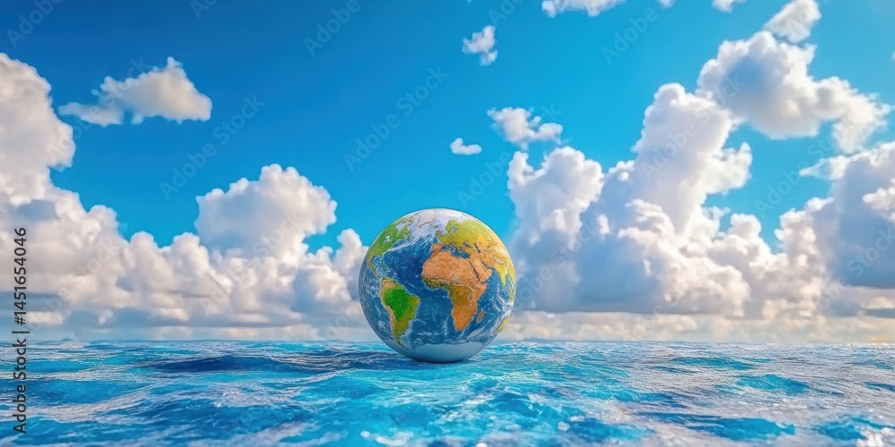 World Map Banner