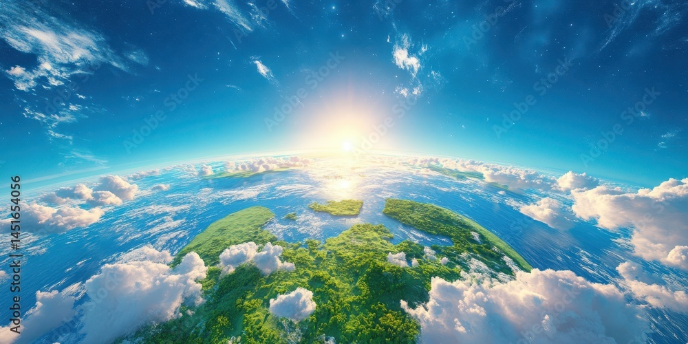 World Map Banner