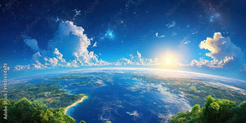 World Map Banner