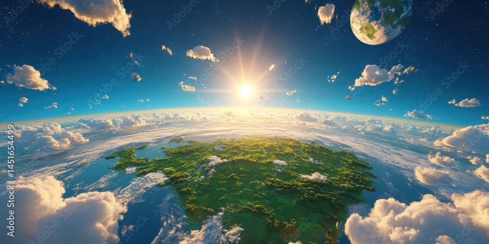 World Map Banner