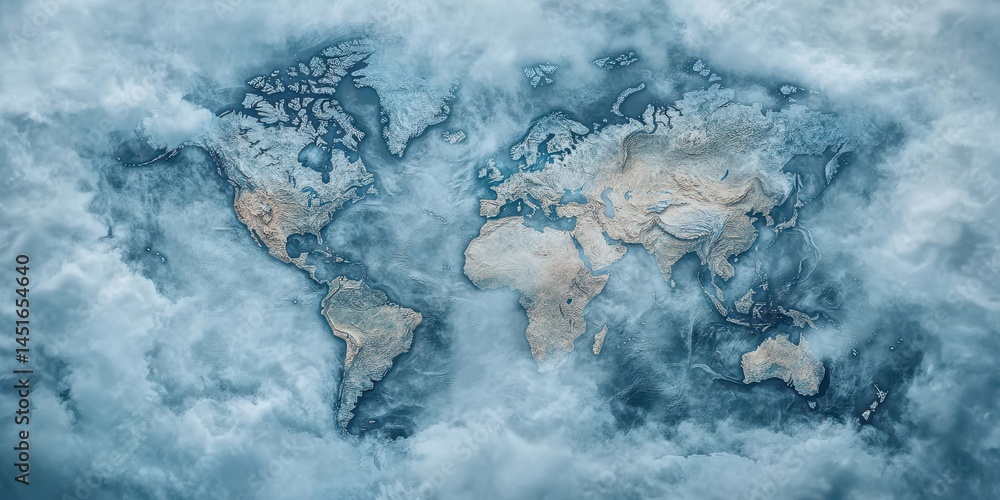 World Map Banner