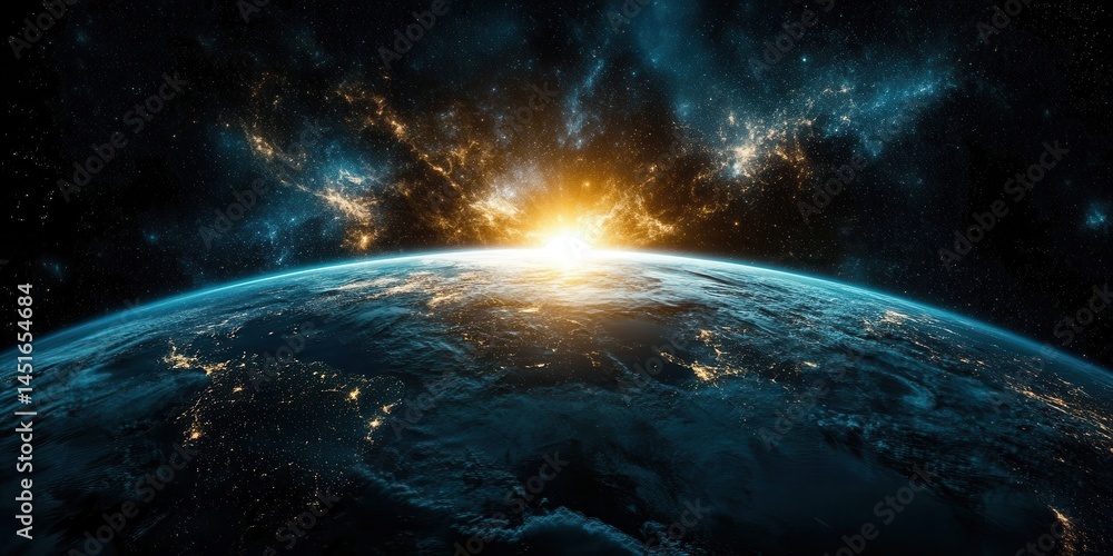 World Map Banner