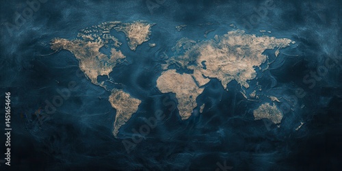 World Map Banner
