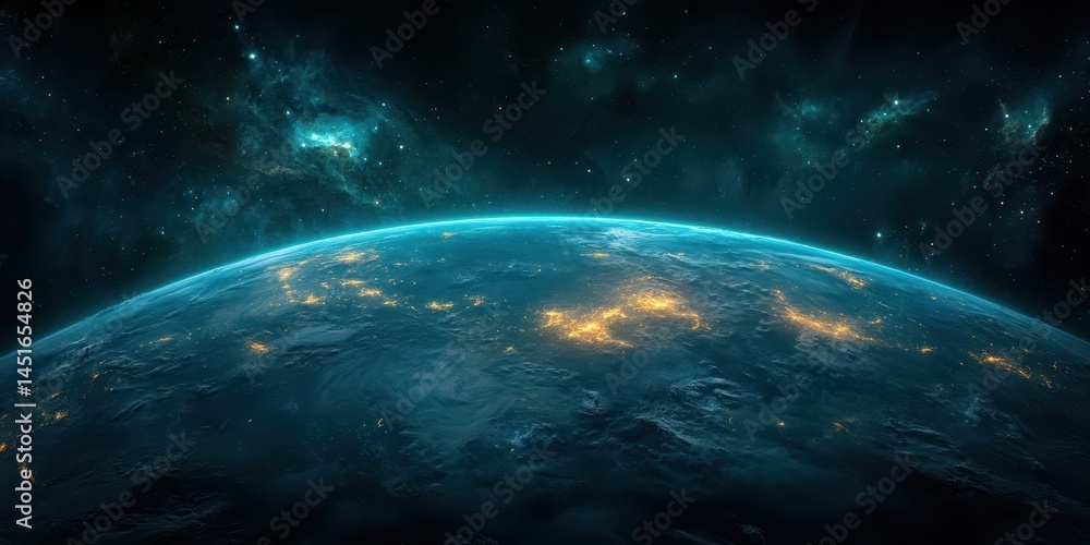 World Map Banner