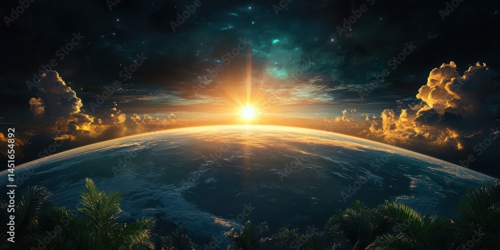 World Map Banner