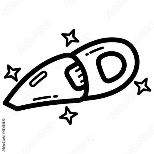 Vacuum Cleaner Lineart