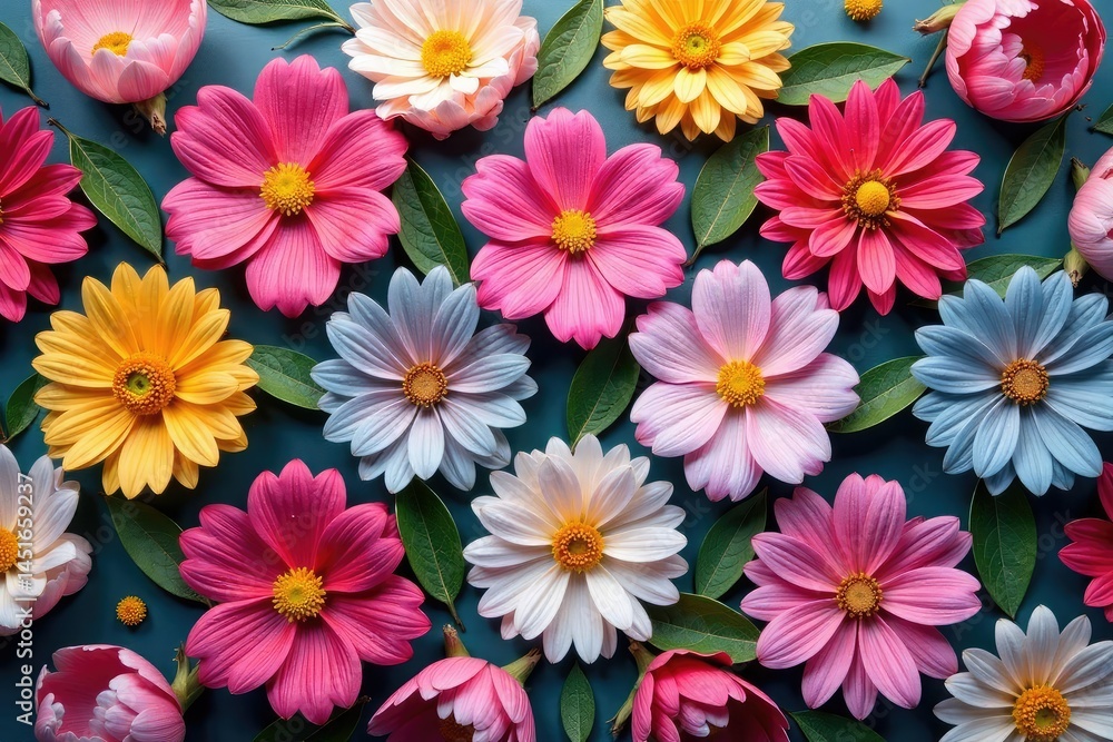 Delicate flower shapes arranged in a square tessellation , elegant, vector Delicate flower shapes arranged in a square tessellation , elegant, vector