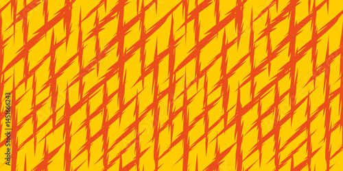 Abstract claw scratches texture pattern in summer colors. Design for fabric, textile, covers, gift wrap, wallpaper, and background.