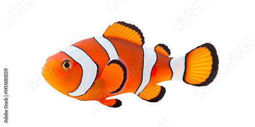 clown fish on a transparent background