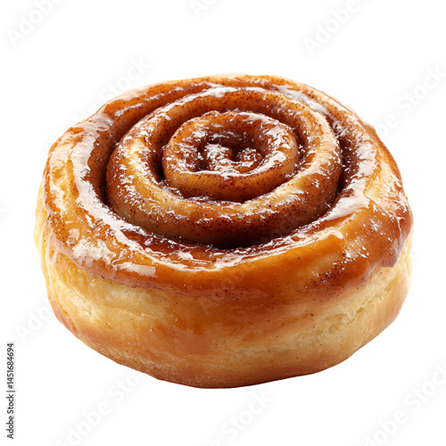 Wallpaper Mural Delicious Cinnamon Roll Sweet Treat Baked Pastry Golden Brown Glaze, Torontodigital.ca