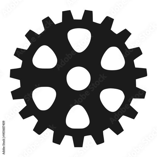 gear icon. cog wheel vector. setting icon