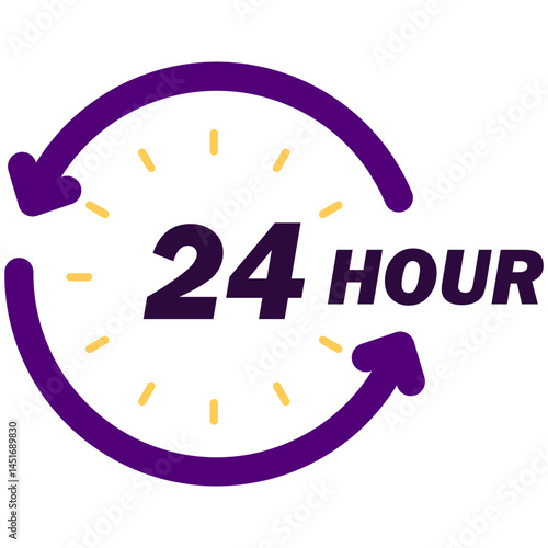 24 Hour Icon
