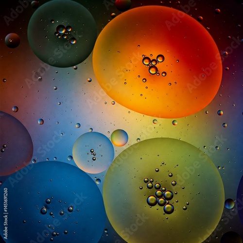 3d render of an abstract planet