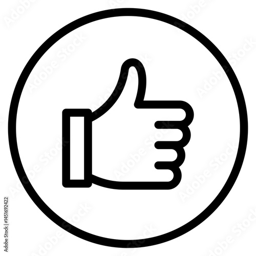 like icon in vector illustration