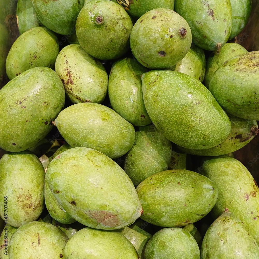 Ripe mango arum manis from Indonesia harvested is ready to sell at the market Ripe mango arum manis from Indonesia harvested is ready to sell at the market