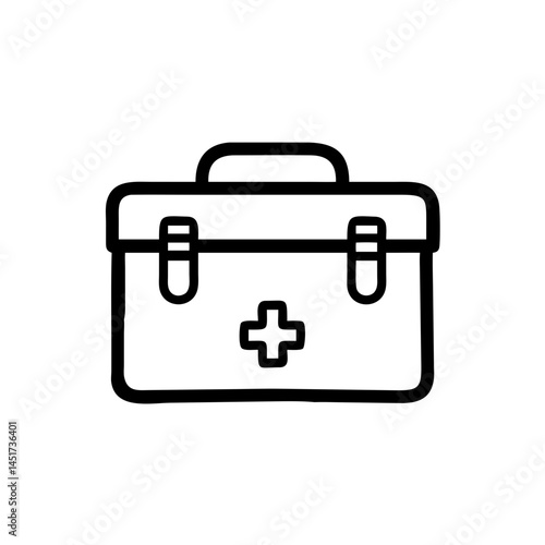 Icon of a doctorchest / first aid kit