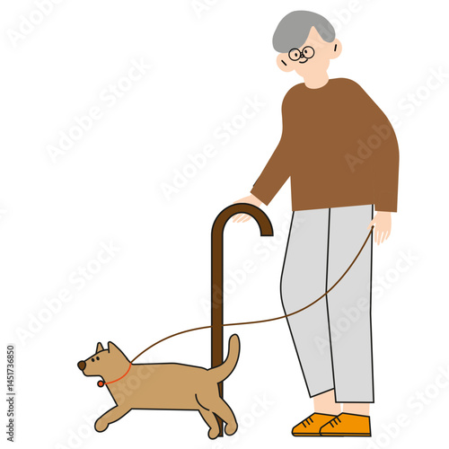 The Elderly with pets