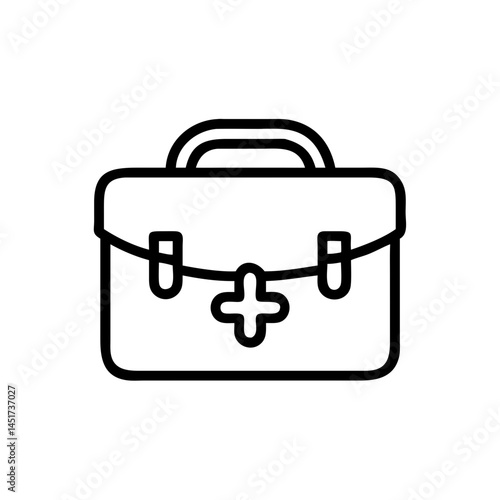 Icon of a doctorchest / first aid kit