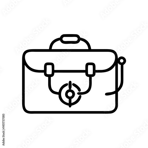 Icon of a doctorchest / first aid kit